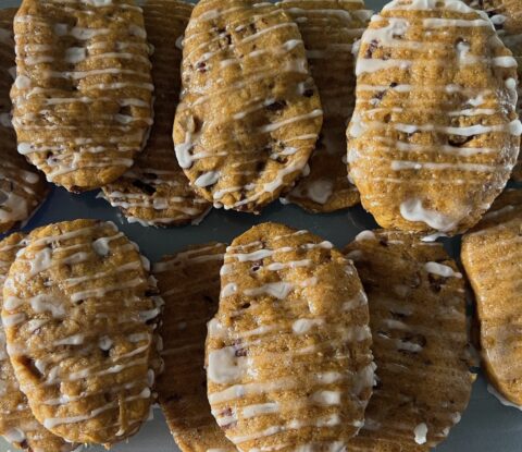 Sweet Potato Maple Pecan Cookie